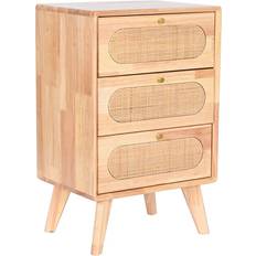 Beige - Natur Byråer Dkd Home Decor Naturell Metall Gummiträ Byrå 40x101.6cm