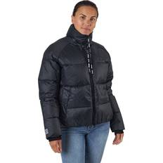 Svea Jakke Volume Puffer Jacket Sort