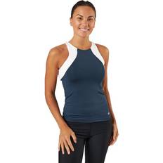 Court Tank Top Navy/white