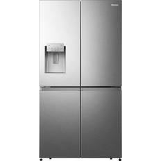 Hisense Sur pieds Réfrigérateurs congélateurs Hisense Refrigerateur 4 Portes 178 5 cm Argent