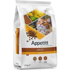 Appetitt Katter Husdjur Appetitt Kattmat Adult Chicken 2,5kg