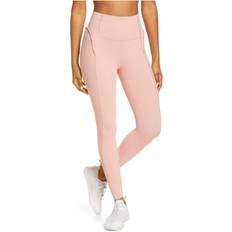 Rosa - Yoga Klær Nike Yoga Stmt Cln 7/8 Tight Pink/Beige, Female, Klær, Tights, Yoga, Rosa