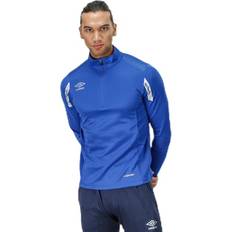 Fotball - Herre Gensere Umbro Core Sweat Half Zip Blue, Male, Klær, Skjorter, Fotball, Blå