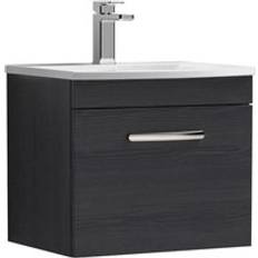 Black Vanity Units for Single Basins Nuie Athena 500