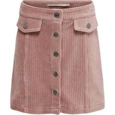 Kids Only Ketty Cord Button Skirt Pink Unisex