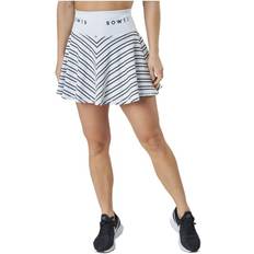 Clothing BOW19 Sofia Print Skirt Thin Stripe - White/Black