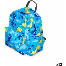Pincello Multicoloured Dinosaur School Backpack - Multicolour