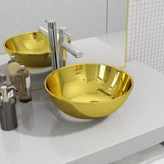 Servanter & Håndvasker vidaXL Wash Basin Gold