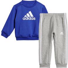 1-3M Chándales Adidas Infant Sportswear Badge of Sport Jogging Suit - Semi Lucid Blue /White