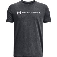 Under Armour Tops Under Armour Logo Wordmark Ss Black