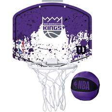 Esterni Canestri da Basket Wilson Mini cestino nba Sacramento Kings Violet