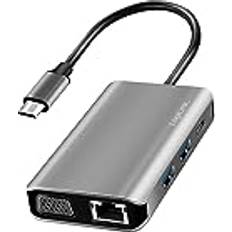 Usb dock 100w LogiLink 5-in-1 100W PD USB-C Dock