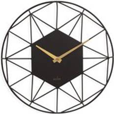 Acctim Alva Geometric Wire Frame Wall Clock