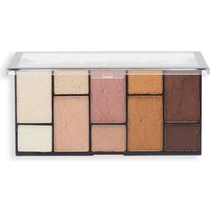 Makeup Revolution Reloaded Dimension Eyeshadow Palette Neutral Charm