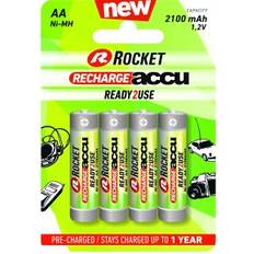 Rocket RTU 2100mAh AA battery, 4 pcs. [Levering: 6-14 dage]