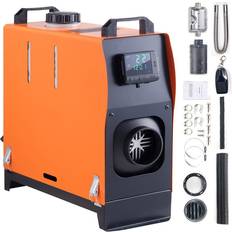 Naranja Ventiladores VEVOR Diesel Air Heater 12V 8kW 0,16-0,62L/h Pantalla Lcd Control