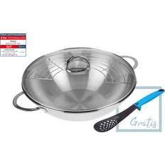 Padelle Wok Gräwe Wokpfannen Set Pro-Line Ø 32 cm