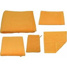Cawö Badhandduk 7007-552, abrikos Badlakan Orange (140x70cm)