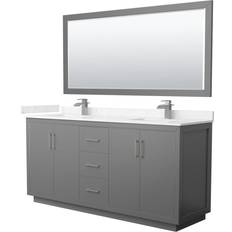 Bathroom Furniture Wyndham Collection Icon (WCF111172DKGC2UNSM70)