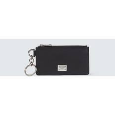 Cremallera alrededor Tarjeteros Dolce & Gabbana Black Logo Plaque Card - 80999 NERO UNI