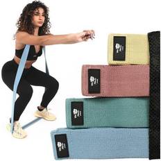 Resistance Bands WeCare Fitness Full-Body Workout 4 Pack Resistance Bands WFN100001 Quill