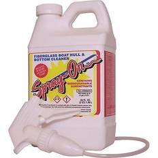 Cure e Vernici per Barche Spray-On F1000 Detergente per Scafi e Fondali di Barche in Fibra di Vetro 1/2 Gallone con Spruzzatore