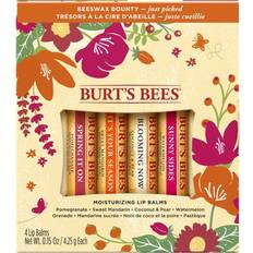 Burt's Bees Lippenpflege Burt's Bees Lippenbalsam-Geschenkset, 4 Lippenbalsam, Granatapfel, Birne, Süße Mandarine, Frisch