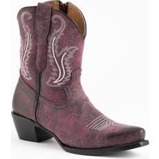 Purple High Boots Ferrini Molly R-Toe