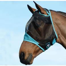 Cob Grooming & Care Weatherbeeta ComFiTec Fine Mesh Mask - Navy/Turquoise