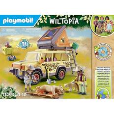 Spielzeuge Playmobil 71293 Wiltopia Geländewagen/Löwen Spielset, Mehrfarbig