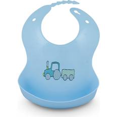 Esska Haklappar Esska Haklapp Mjuk Biby Blå Traktor