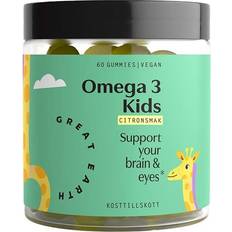 Great Earth Fettsyror Great Earth Omega 3 Kids 60 st