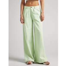 Mujer - Recto Pantalones Pepe Jeans Monna Trousers Green