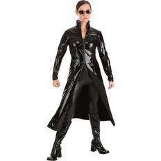 Jerry Leigh Women's The Matrix Trinity Costume Black M