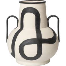 ferm LIVING Trace Off-white Vas 37.5cm