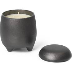 Bougies et Accessoires Ferm Living Evoke En Bocal Evoke Aluminium Noir Bougie