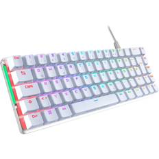 60% - Gaming tastatur Tastaturer ASUS Gaming-tastatur, Hvid 90MP0346-BKDA11