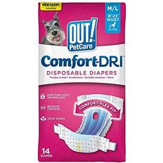 Out Care Disposable Female Dog Diapers Absorbent with Leak Proof Fit