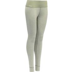 Bianco - Donna Pantaloni Termici Devold Donna Leggings Kvitegga Merino 230 - Verde