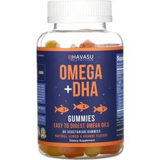 Vitamins & Supplements Havasu Nutrition Omega + DHA Gummies, Natural Lemon &