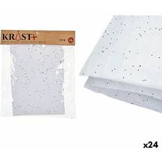 White Carpets Tæppe Hvid 50 x 0,01 x 50 cm Set of 24 Hvid