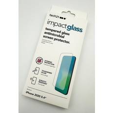 Apple iPhone 12 mini Screen Protectors Tech21 Impact Glass with Anti-Microbial iPhone 12 mini