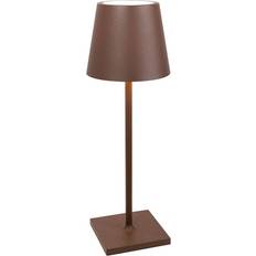 F - IP54 Bordlamper Zafferano Poldina L Desk Batterilampe IP54 Bordlampe
