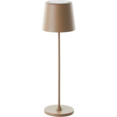 Alimenté par batterie Éclairages Brilliant Kaami Cappuccino Lampe de table 37cm