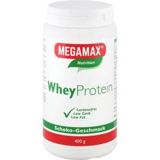 Eiweißpulver reduziert Megamax B.V. Wheyprotein lactosefrei Schoko Pulver 400