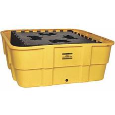 Yellow Compost Eagle Manufacturing 1683D 400 Gallon IBC Containment