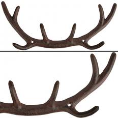 Esschert Design Wandgarderobe Geweih Garderobenhaken Hirsch Tøjkrog