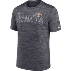 Kopfbedeckungen NIKE Men's New Orleans Saints Velocity Arch Black T-Shirt