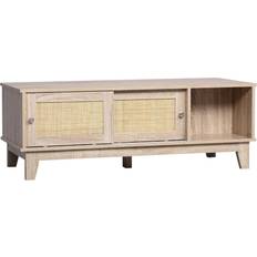 Rattan Coffee Tables Homcom Farmhouse Coffee Table 50x120cm