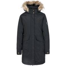 Polyamid Mäntel Trespass Women's Bettany DLX Down Parka Jacket - Black